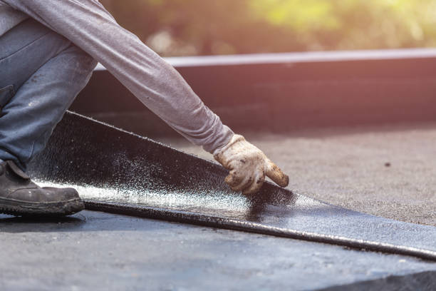 Professional Interior Drainage System technician working in Point Pleasant, NJ